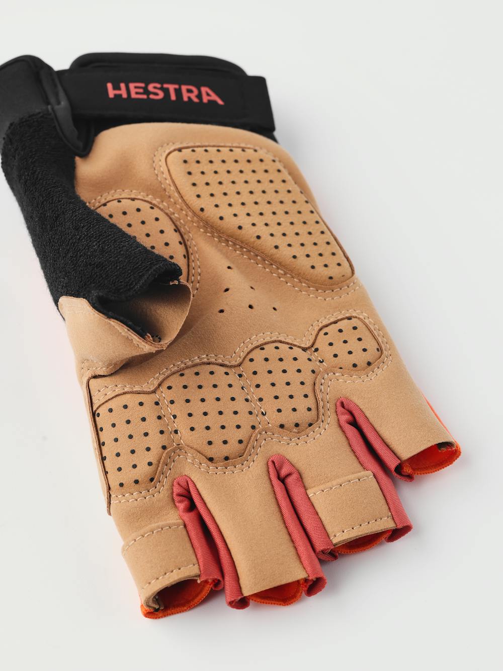 Bike Guard D3O Short - 5 finger in der Farbe Orange (2 oder 4)