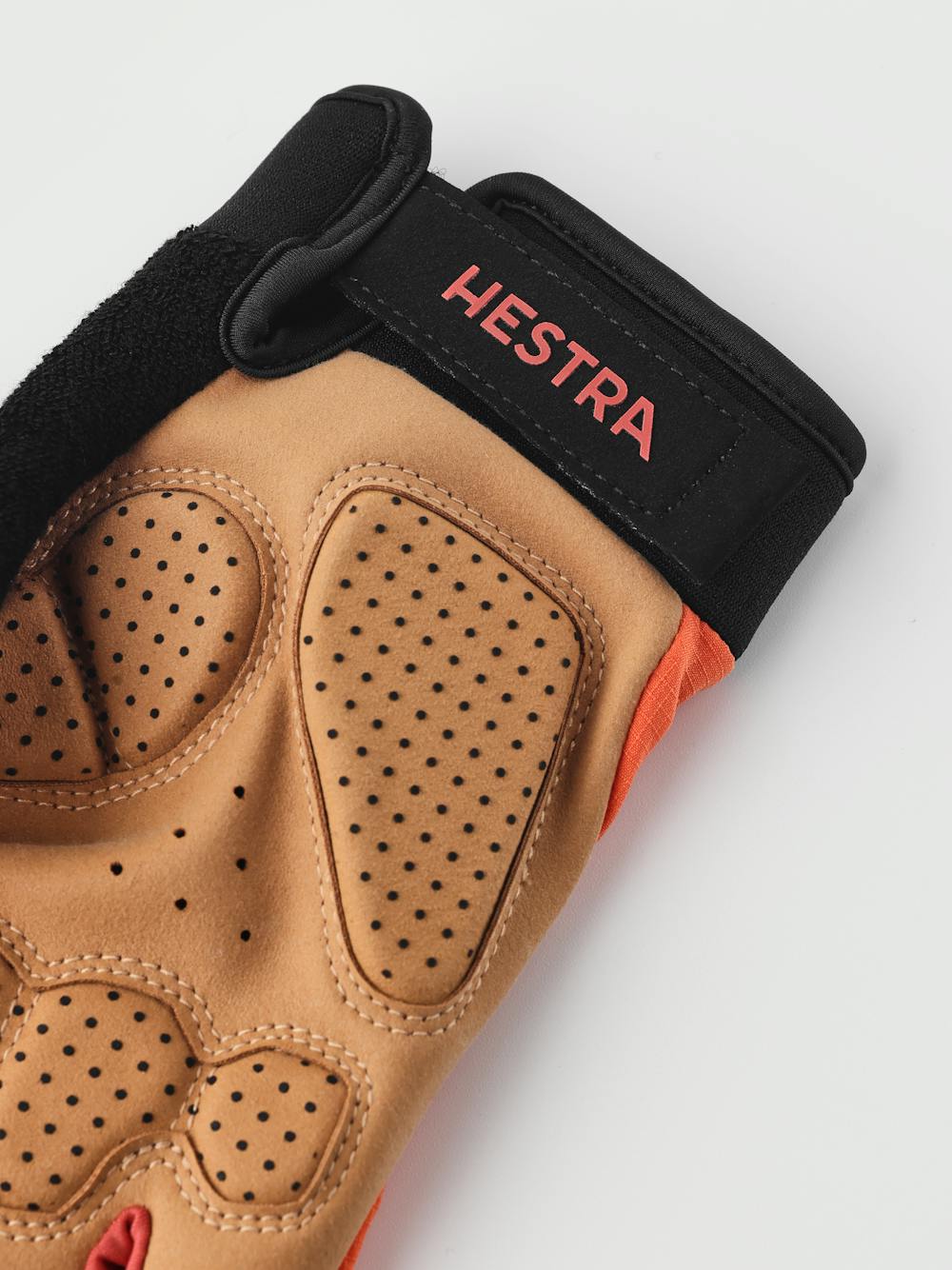 Bike Guard D3O Short - 5 finger in der Farbe Orange (3 oder 4)