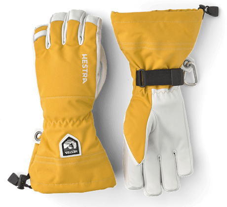 Army Leather Heli Ski 5-finger
