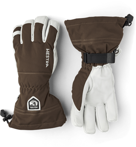 Army Leather Heli Ski 5-finger