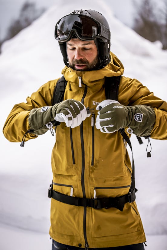 Alternativ bild för Army Leather Heli Ski 5-finger