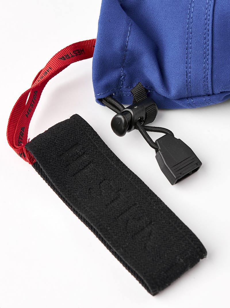 Blue ski glove with white goat leather palm
 (9 of 12)