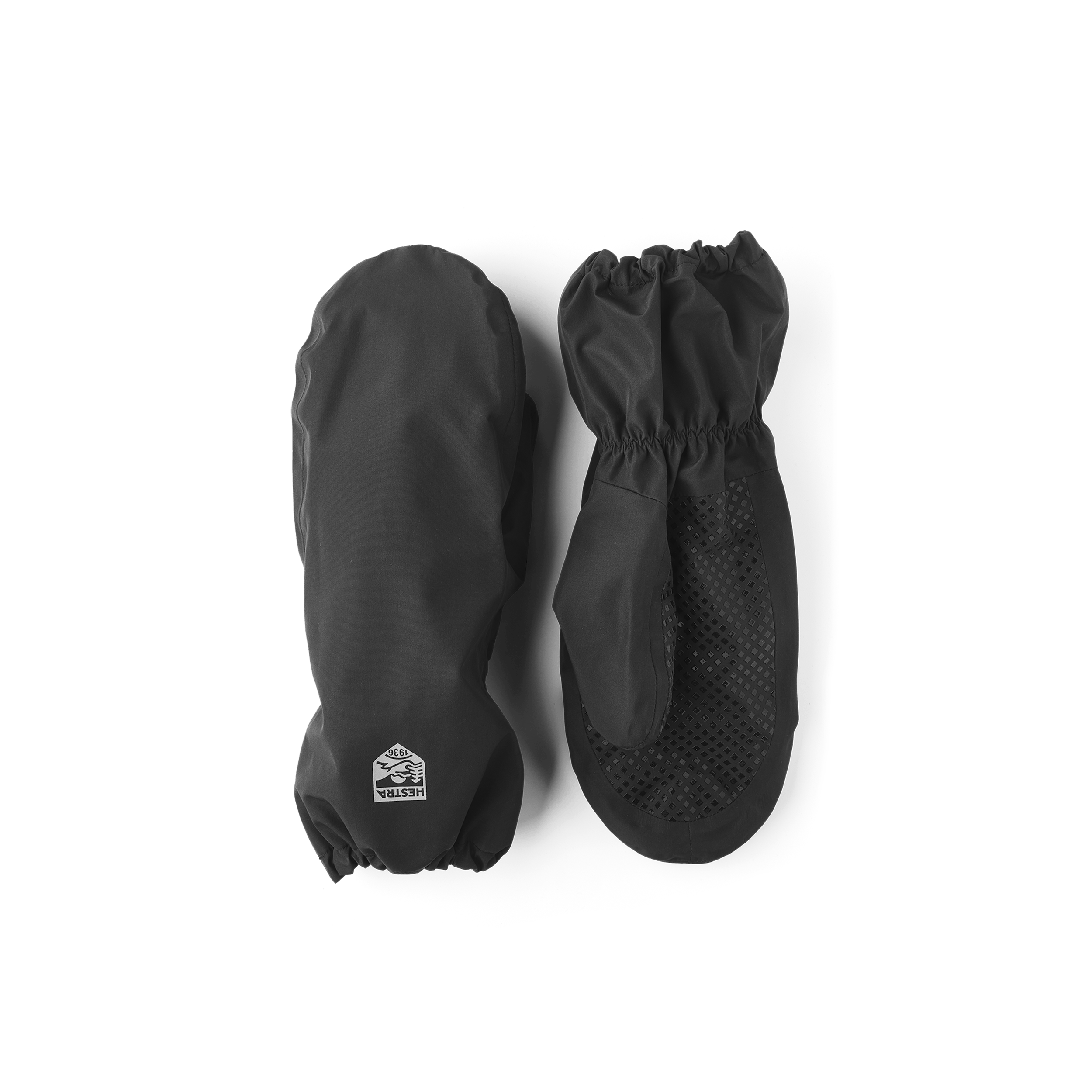 Black fabric shell mitten (1 of 4)