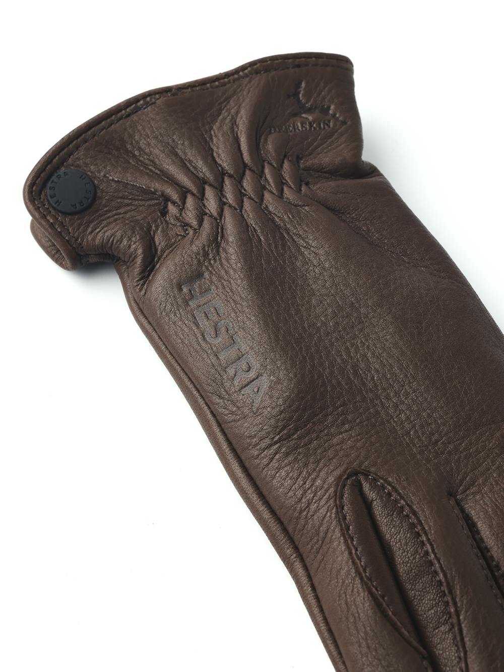 Dark brown deerskin riding glove (4 of 5)