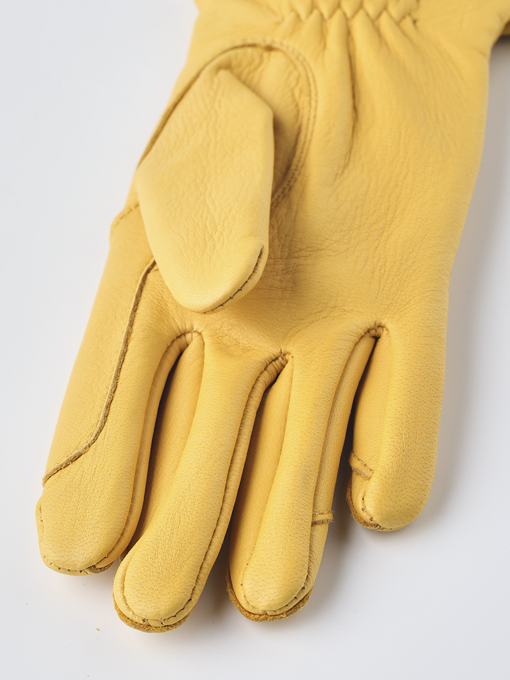 Deerskin Ladies 5-finger in the color Natural yellow (5 of 5)