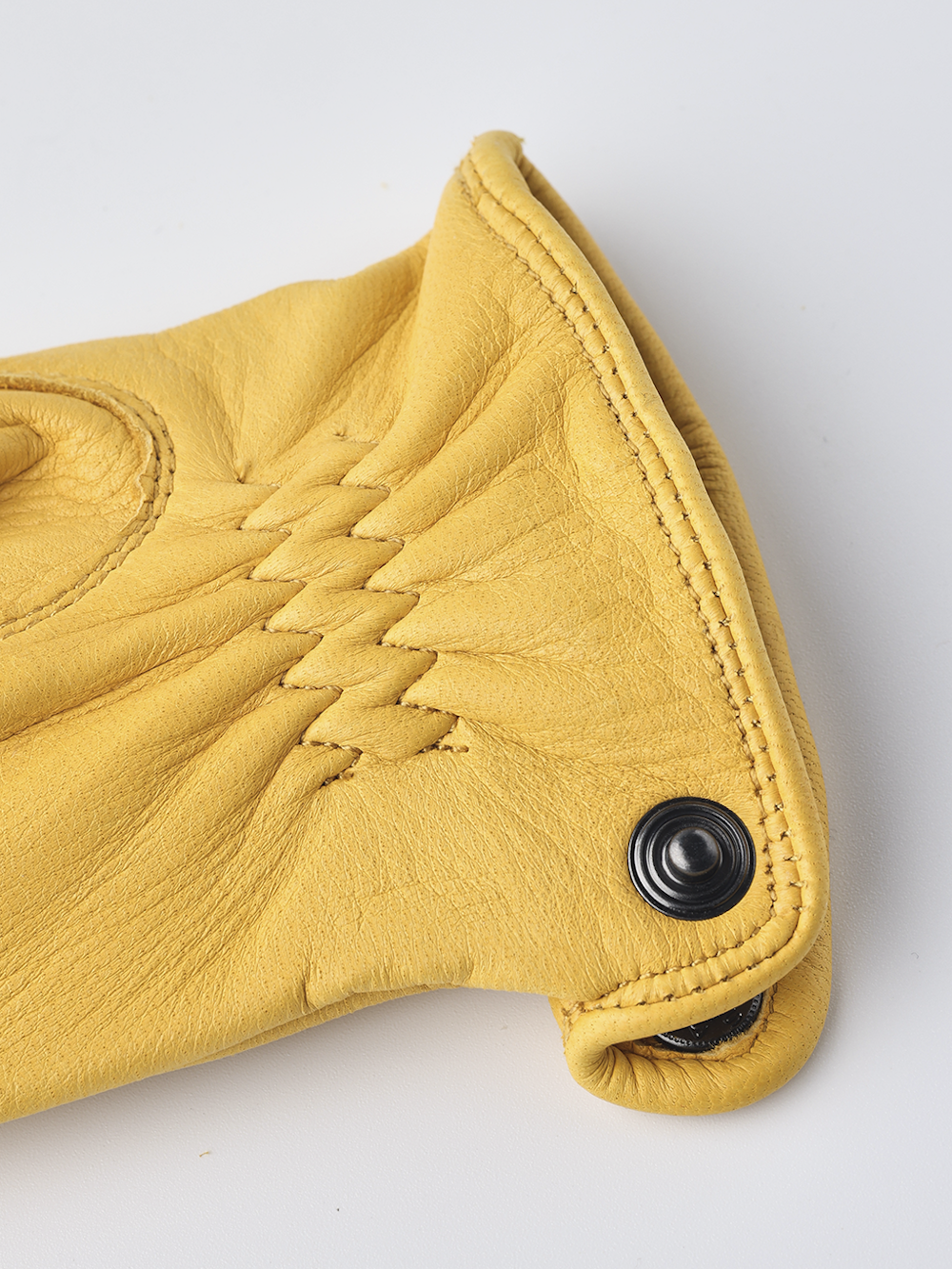 Deerskin Ladies 5-finger in the color Natural yellow (3 of 5)