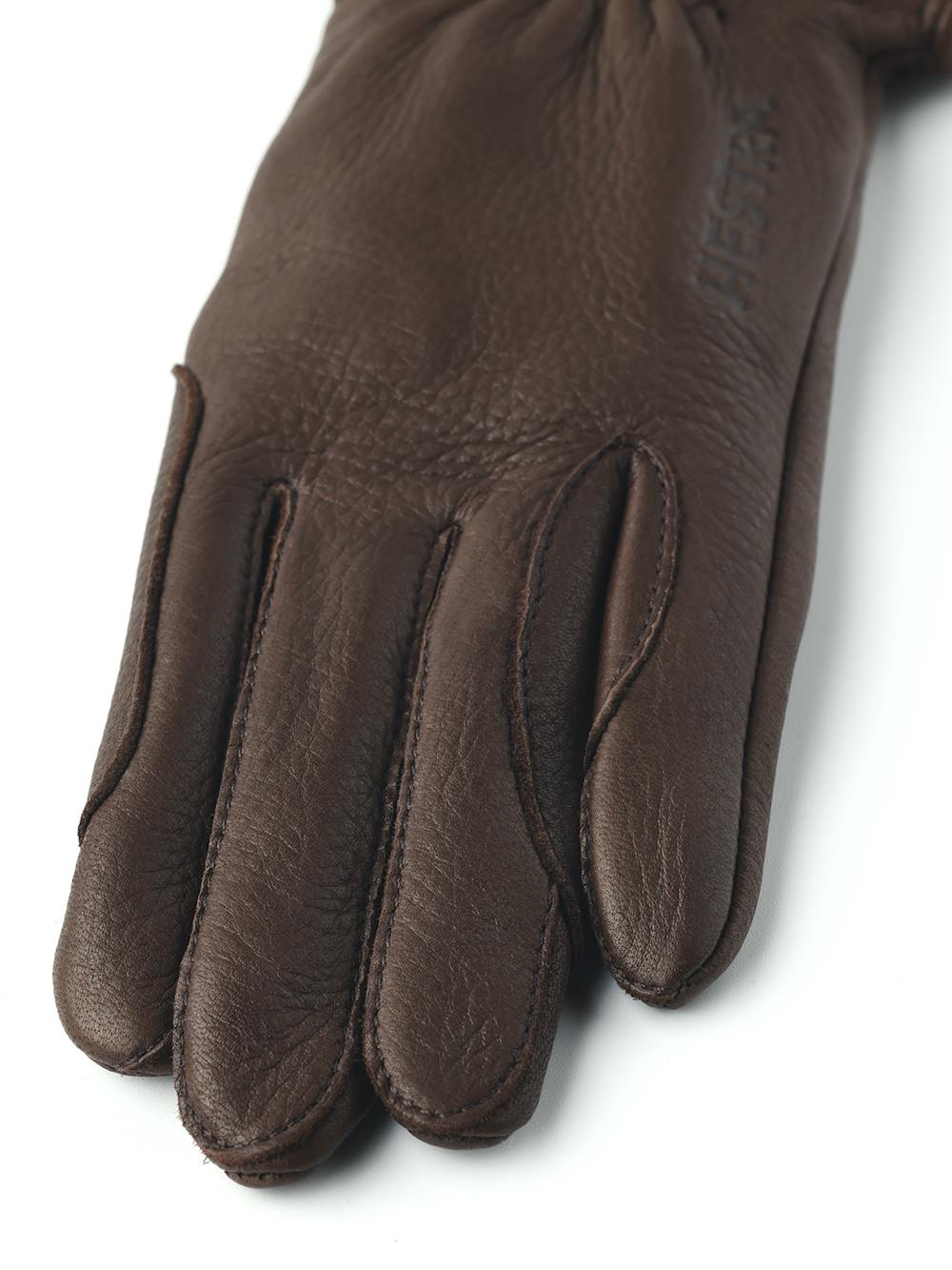 Dark brown deerskin riding glove (2 of 5)