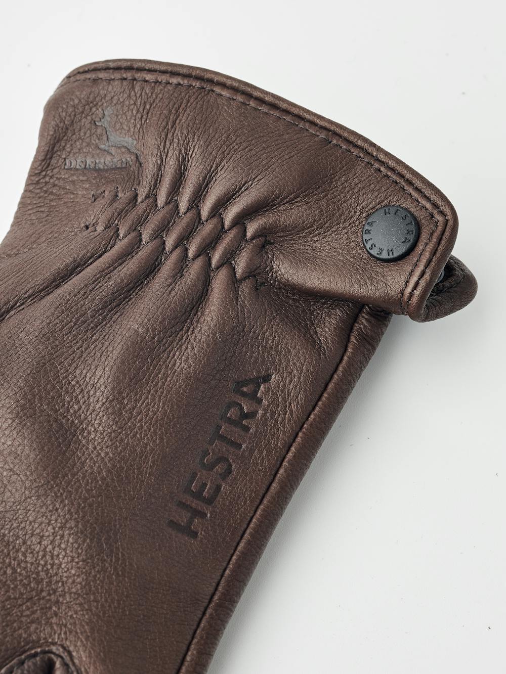 Dark brown deerskin riding glove (4 of 7)