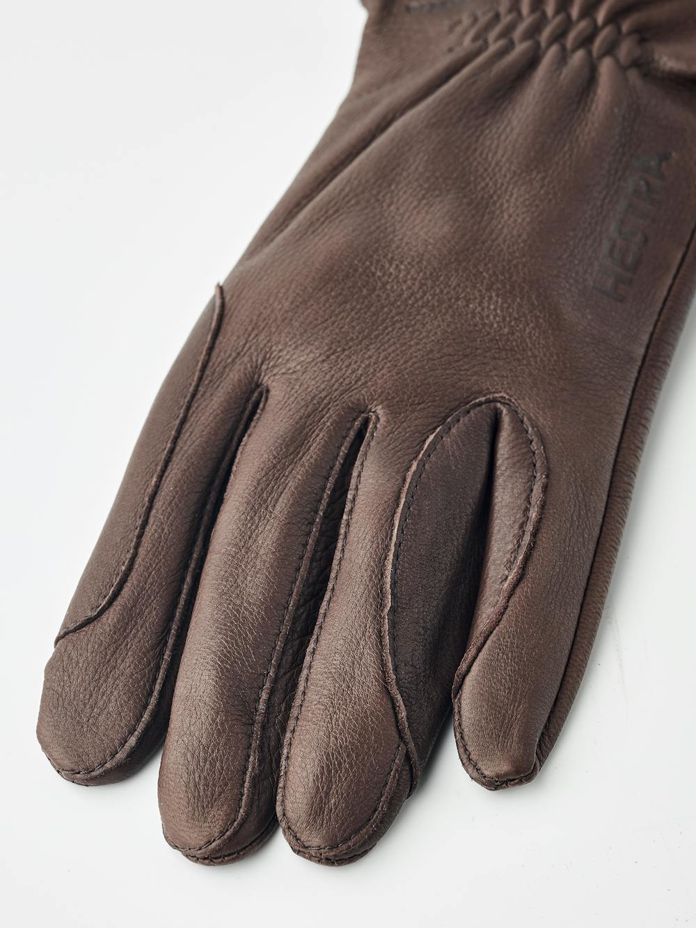 Dark brown deerskin riding glove (6 of 7)