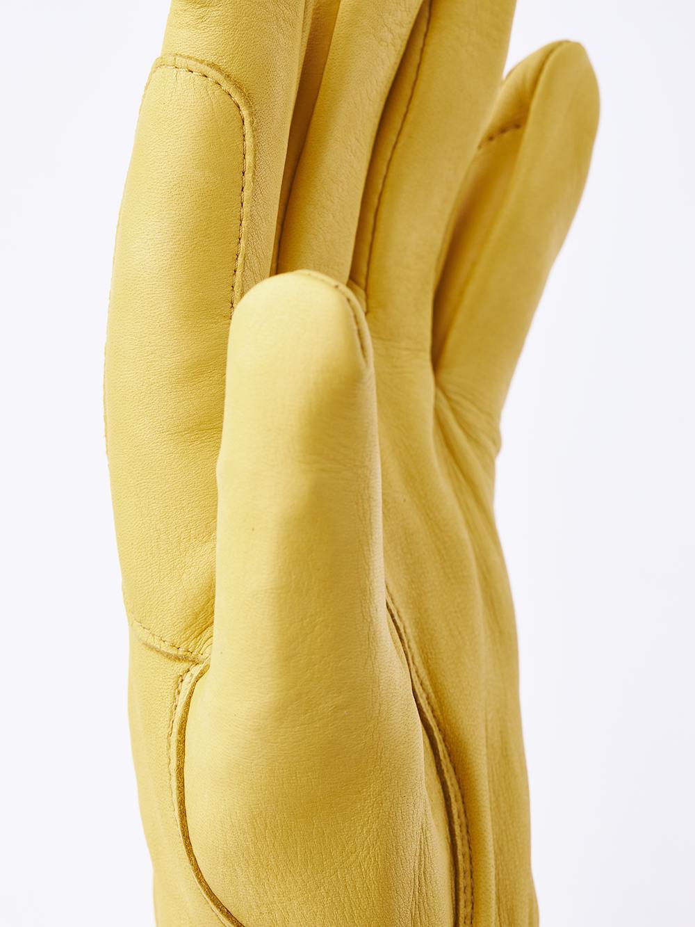 Yellow deerskin riding glove (5 of 6)