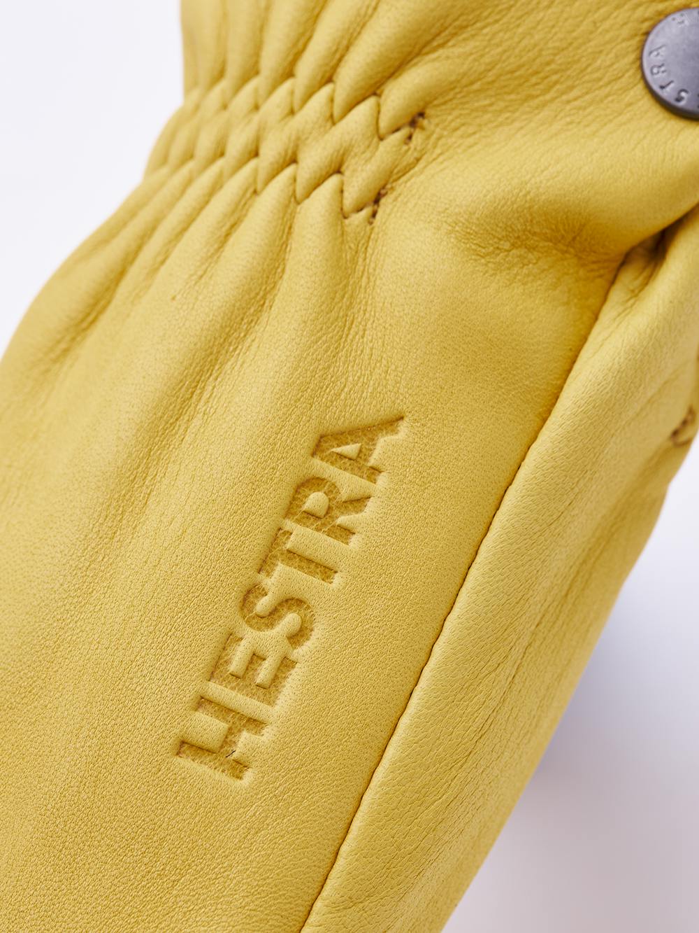 Yellow deerskin riding glove (3 of 6)