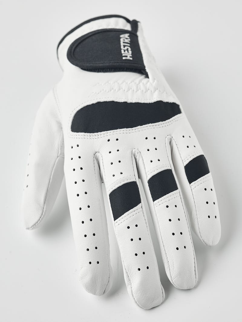 Golf Leather Left 5-finger in the color White / Black (3 of 4)
