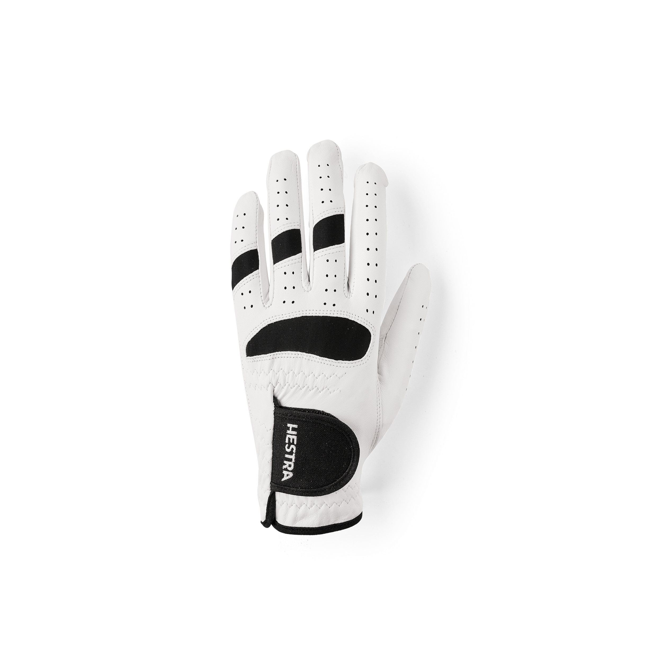 Golf Leather Left 5-finger in the color White / Black (1 of 4)