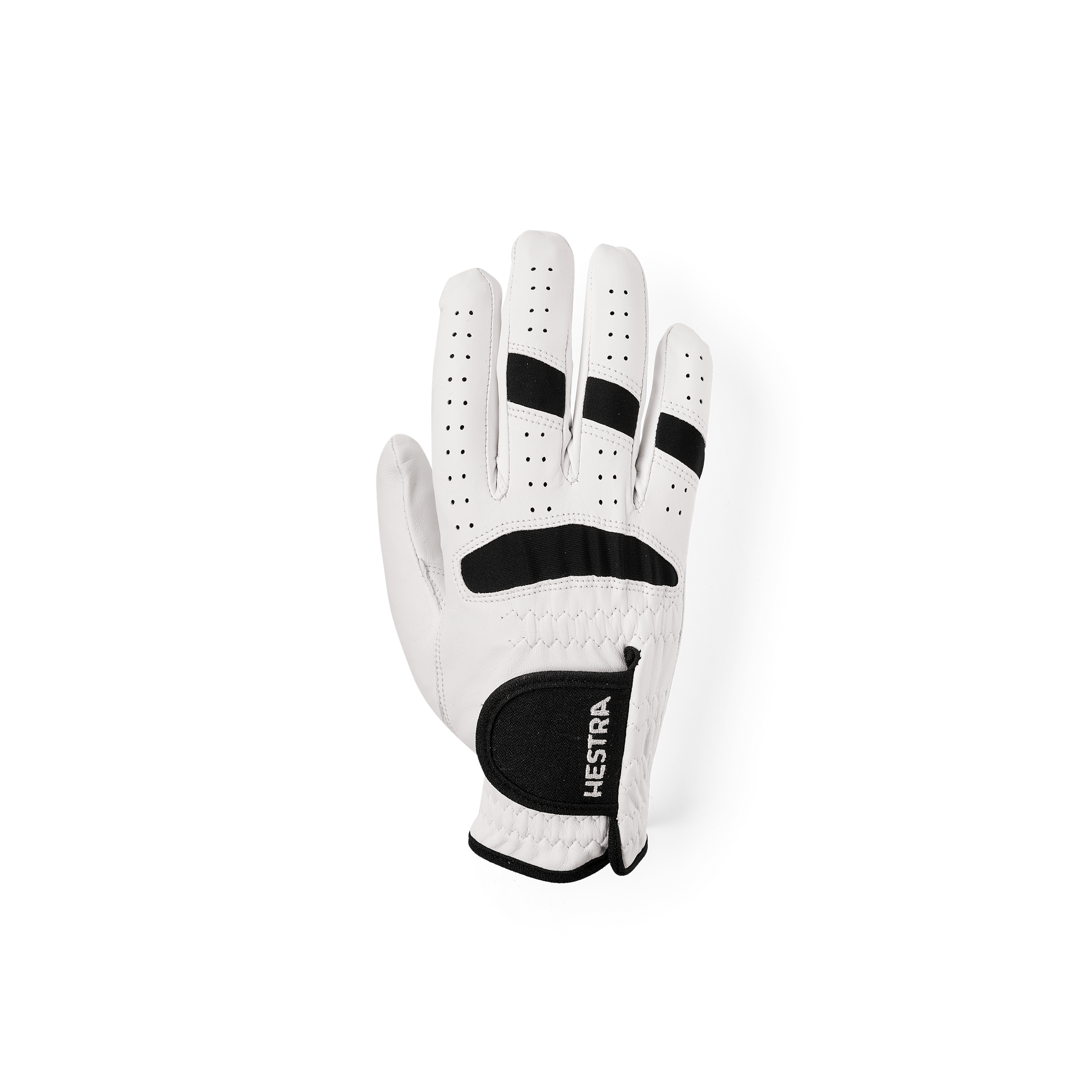 Golf Leather Right 5-finger in the color White / Black (1 of 4)