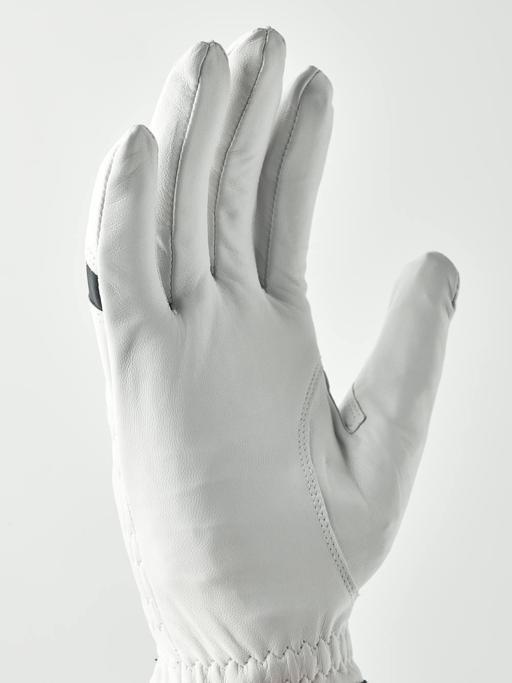 Golf Leather Right 5-finger in the color White / Black (4 of 4)