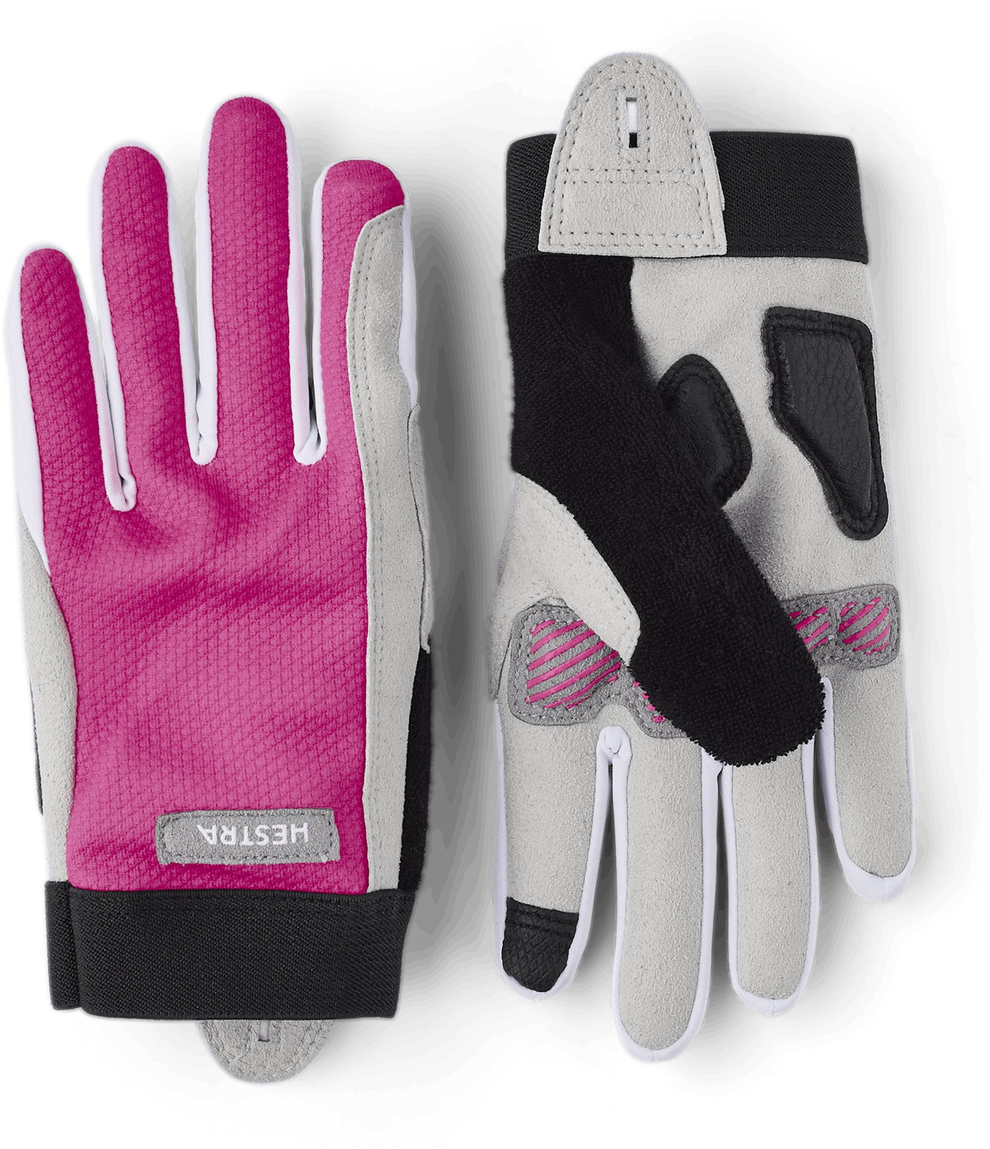 Bike Guard Jr. Long 5-finger in the color Neon pink (1 of 6)