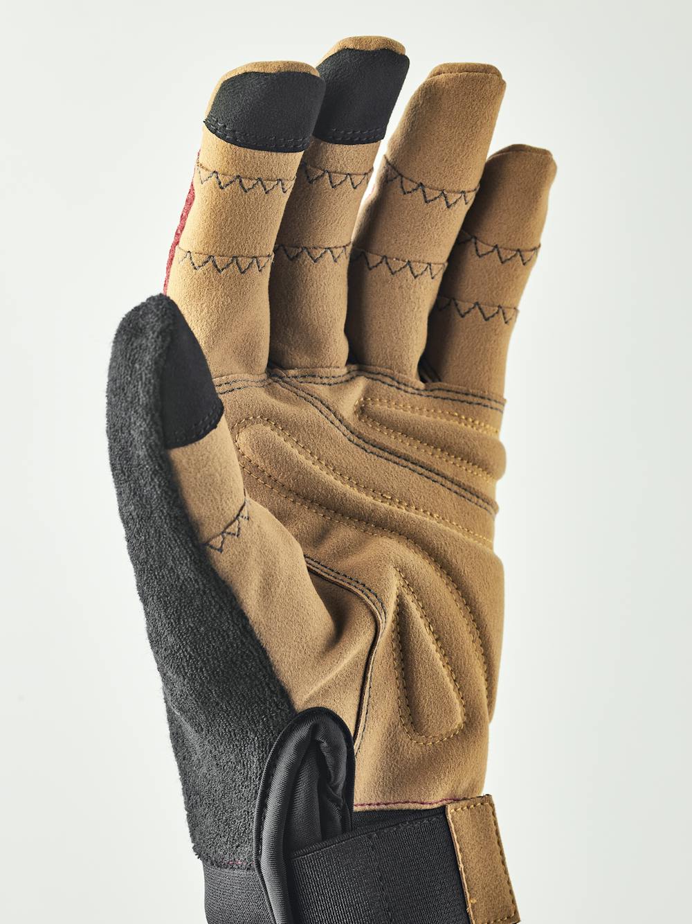 Ergo Grip Enduro 5-finger i färgen Röd (5 av 5)