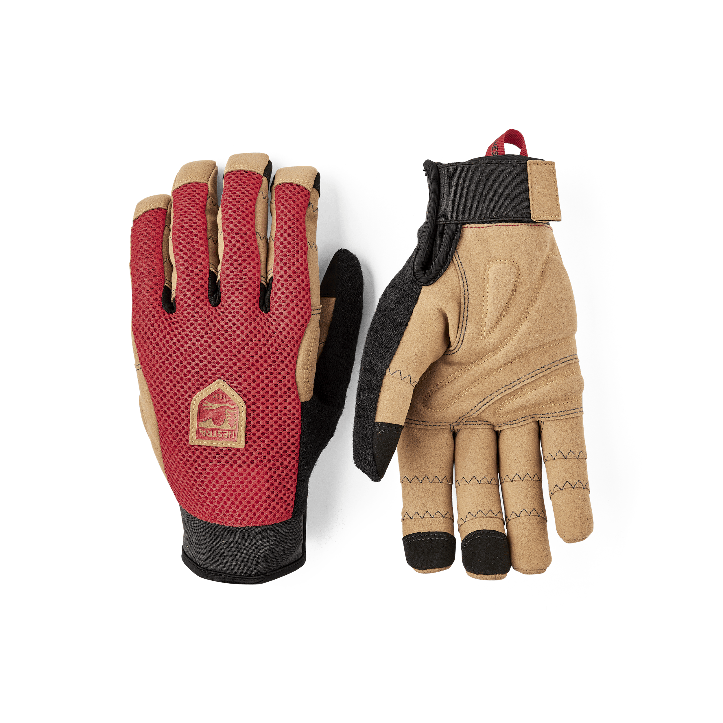 Ergo Grip Enduro 5-finger i färgen Röd (1 av 5)