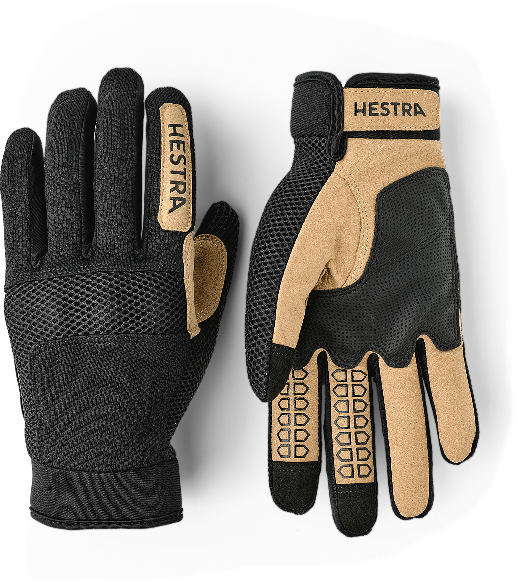 bison Konfrontere kantsten All Mountain Sr. 5-finger - Black | Hestra Gloves