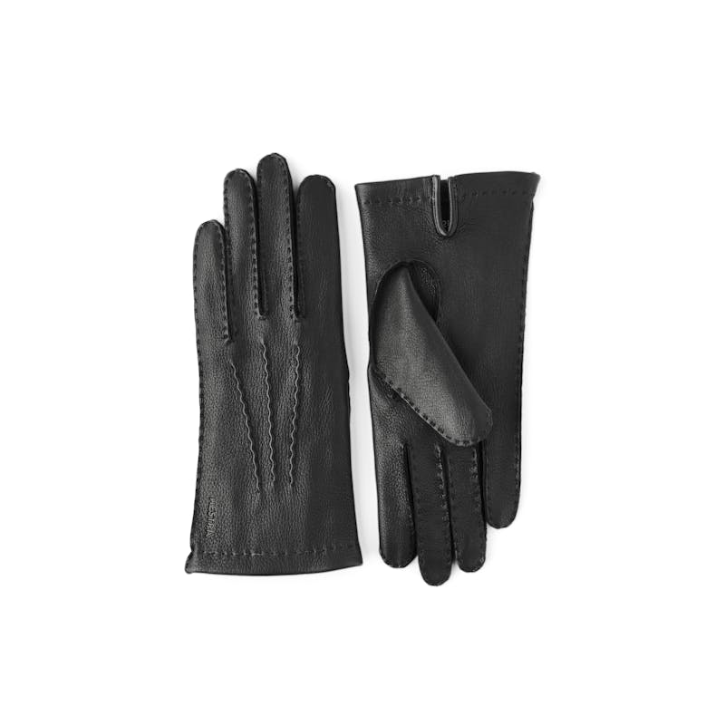 Black hand-sewn deerskin glove
 (6 of 6)