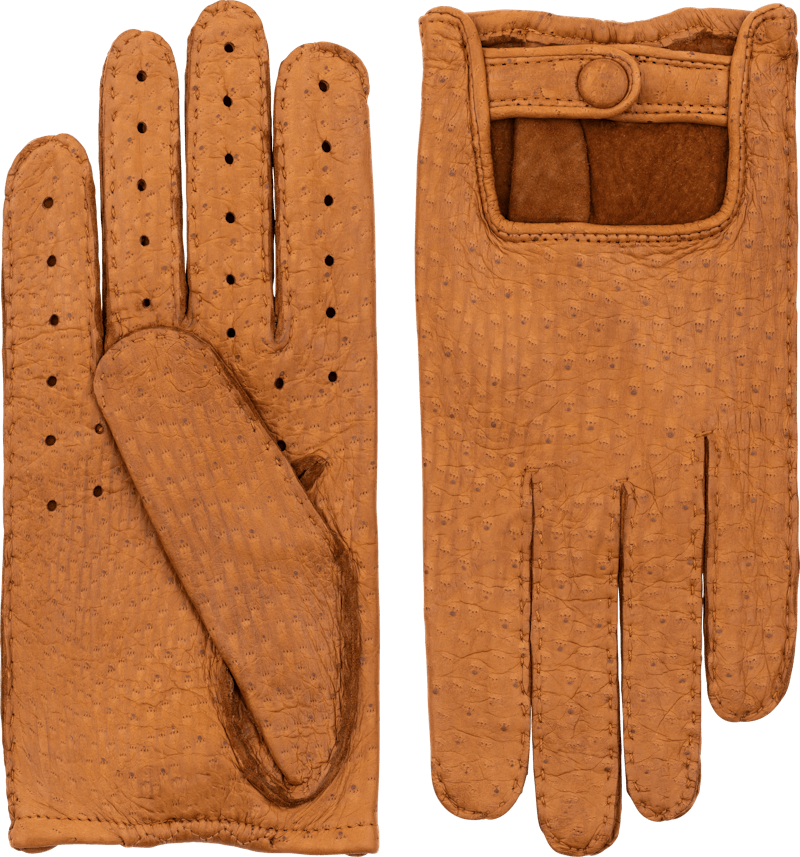 Men's Peccary Drivers in the color Cork