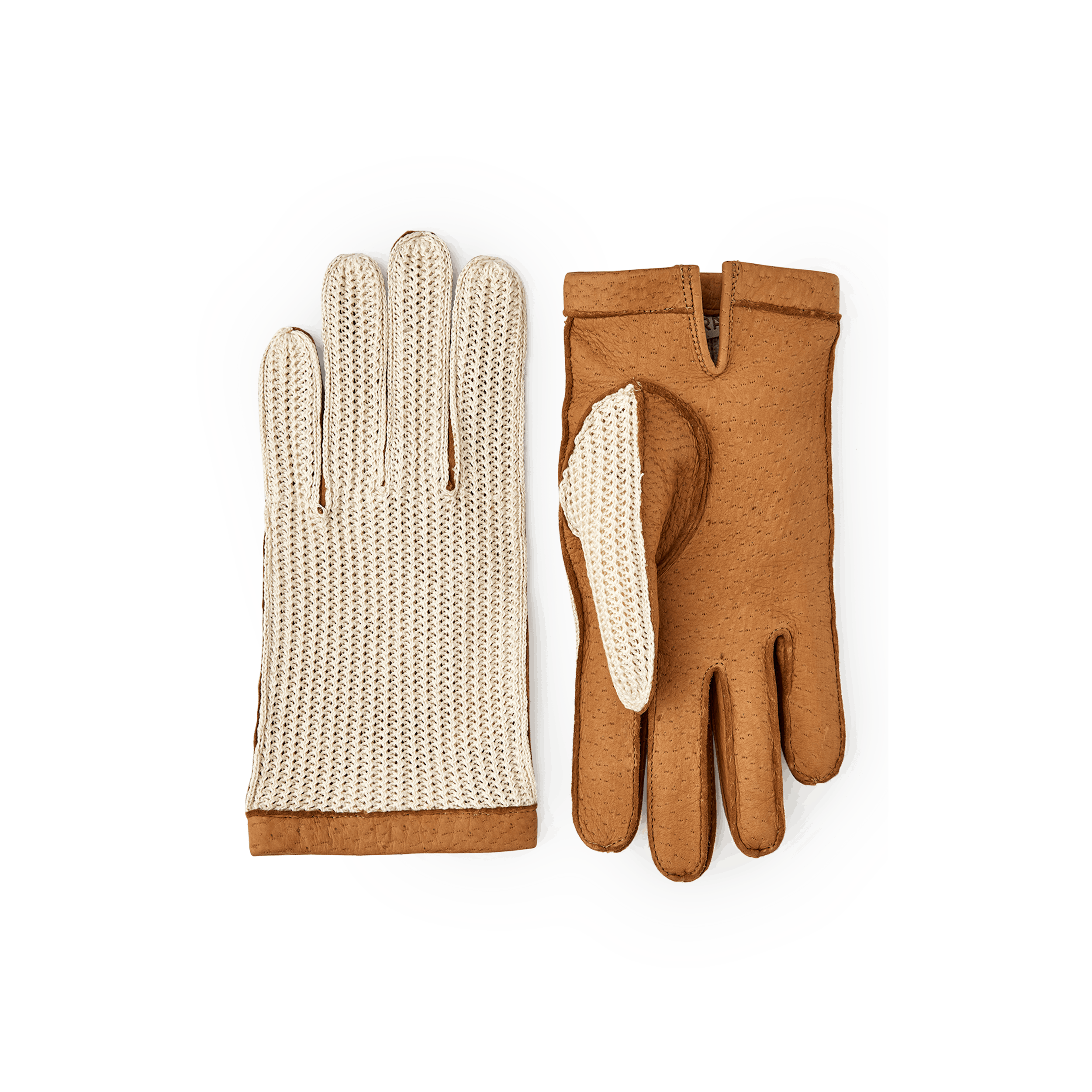 Peccary Crochet in der Farbe Korkbraun & beige