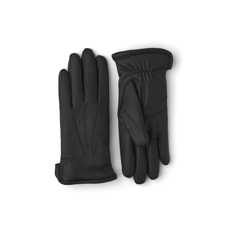 Black machine-sewn deerskin glove
(7 of 7)