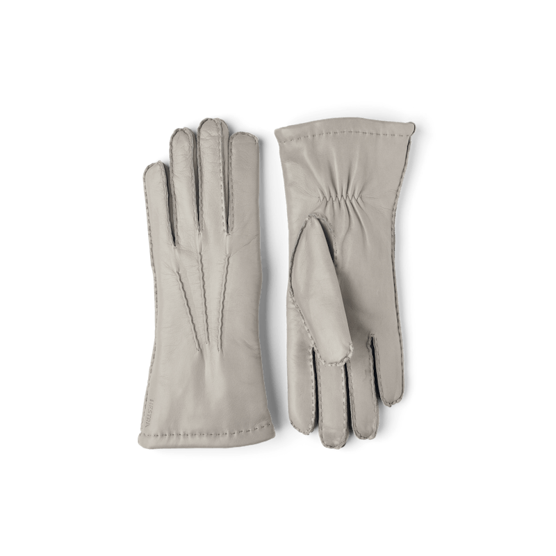 Light gray hand-sewn hairsheep leather glove
(1 of 5)