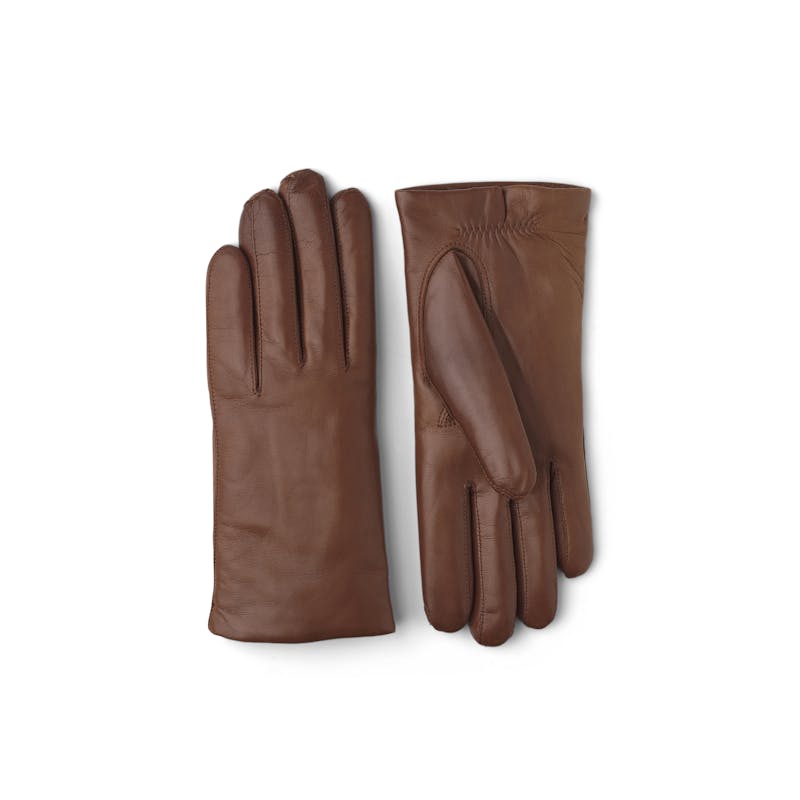 Medium brown machine-sewn hairsheep leather glove
(4 of 4)