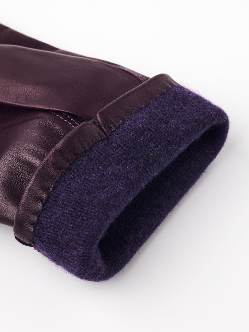 Hairsheep 1 Bt Piqué Cashmere in the color Dark Plum (2 of 5)