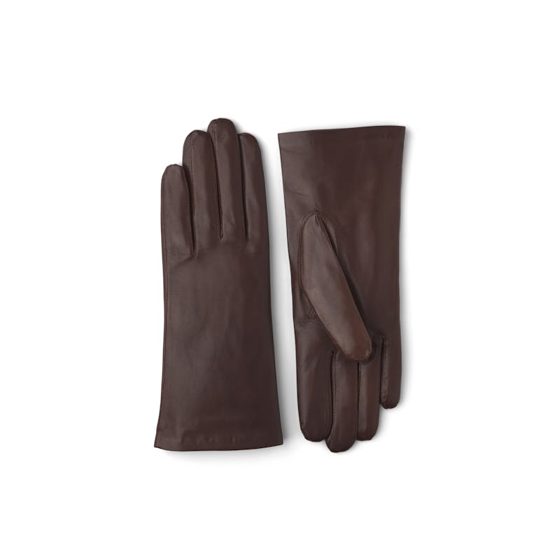 Brown machine-sewn hairsheep leather glove
(3 of 3)