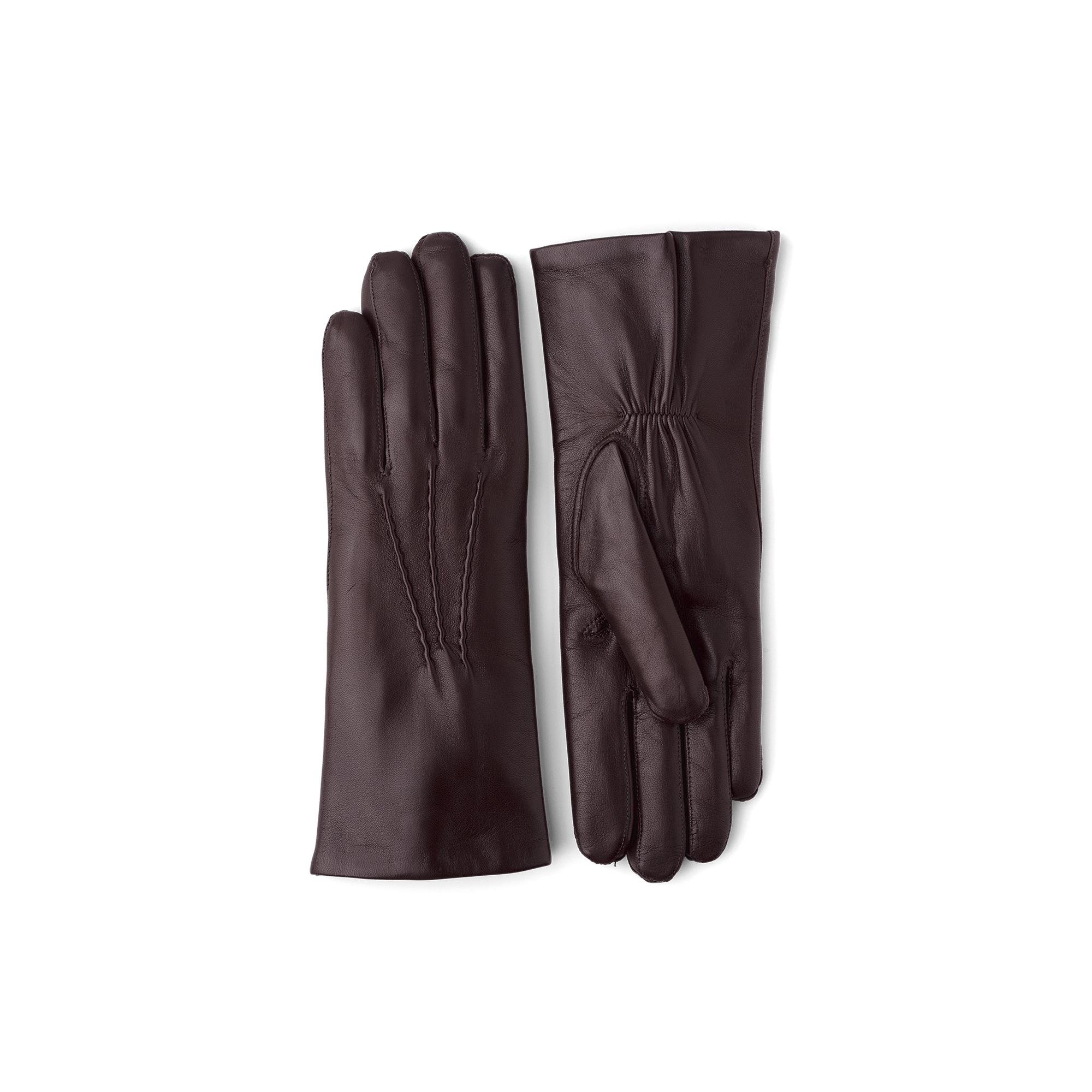 Brown machine-sewn hairsheep leather glove
(1 of 4)