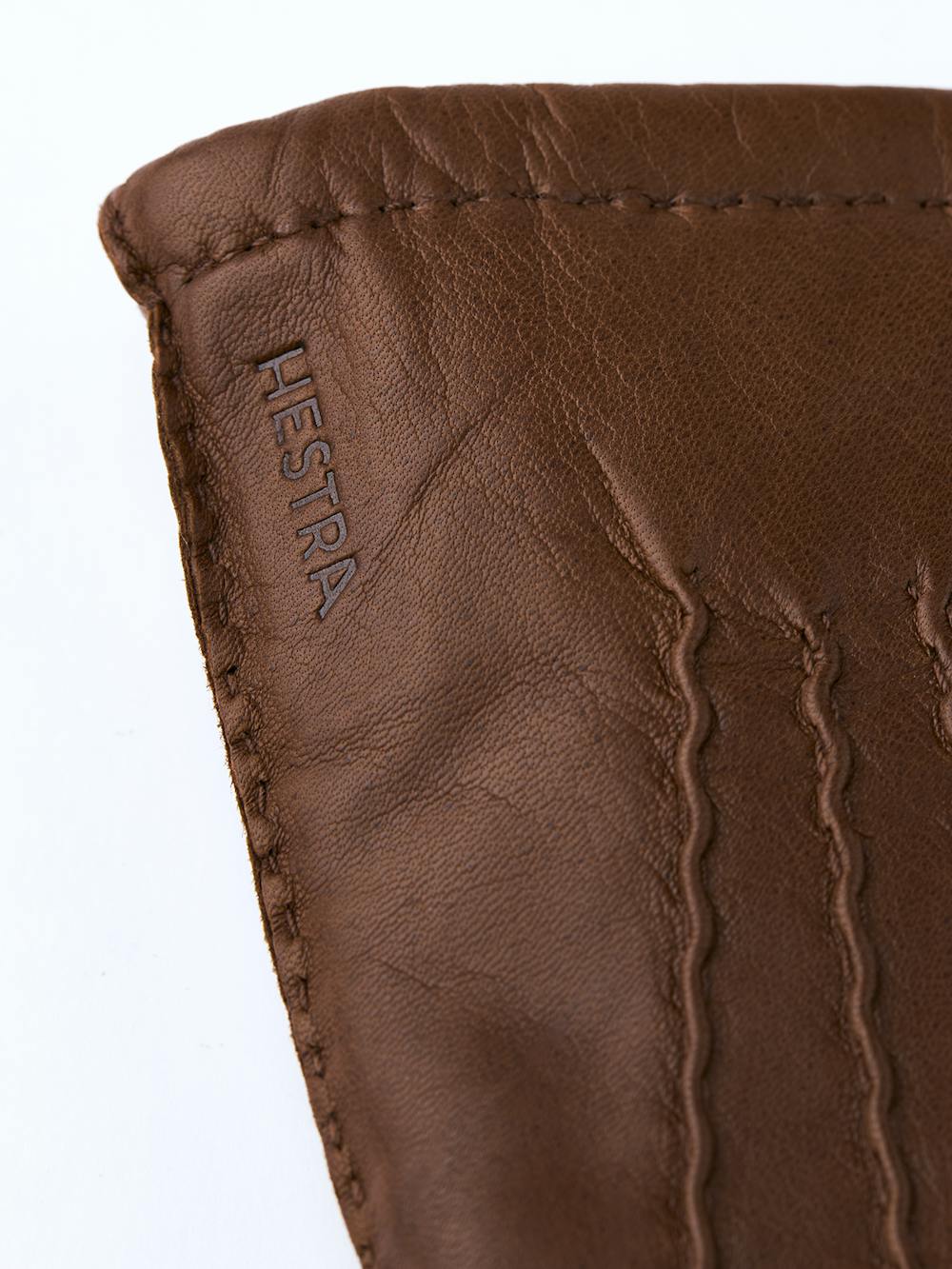 Medium brown hand-sewn hairsheep leather glove
(2 of 4)