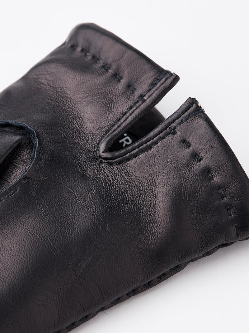 Brown hand-sewn hairsheep leather glove
 (2 of 5)