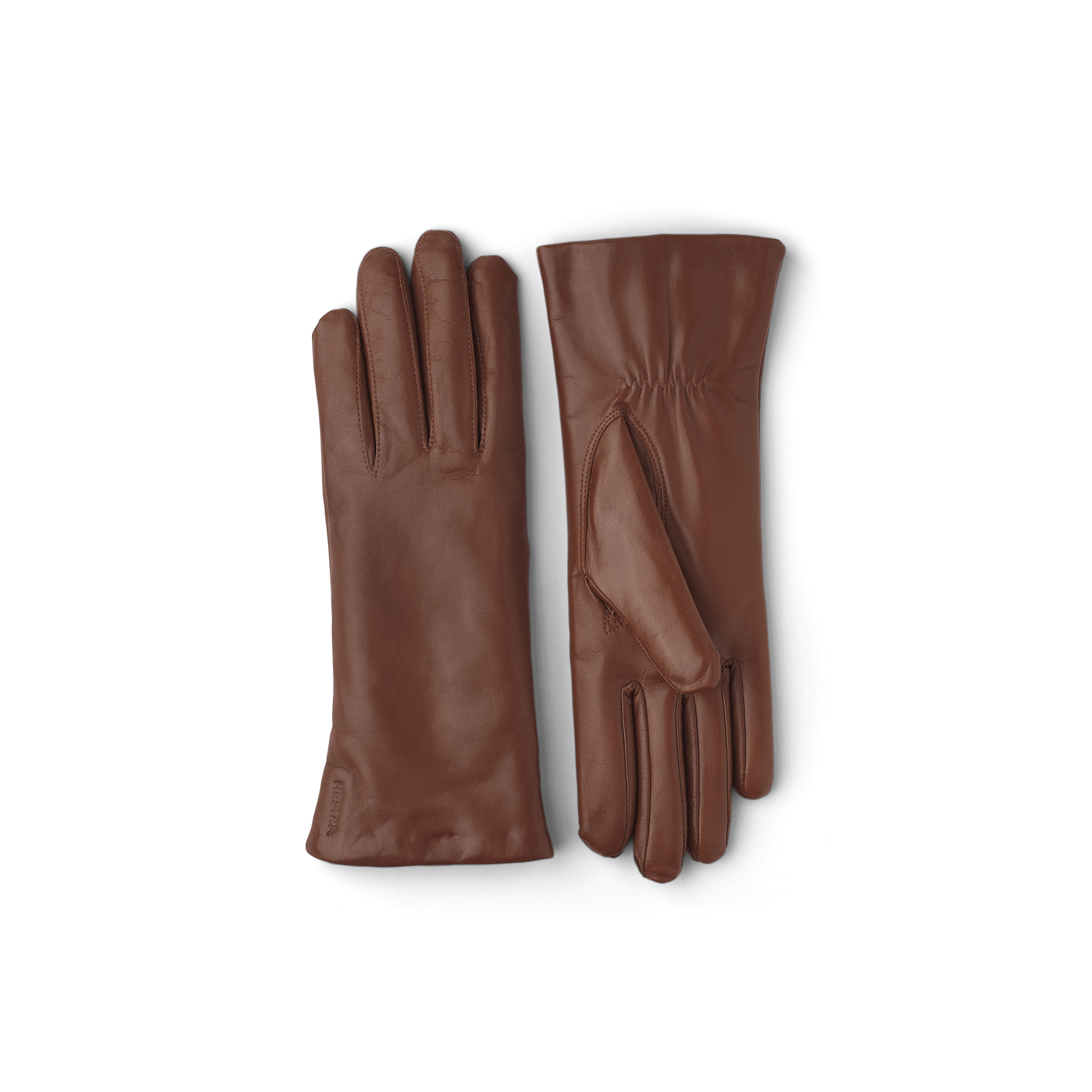 Medium brown machine-sewn hairsheep leather glove
(1 of 3)