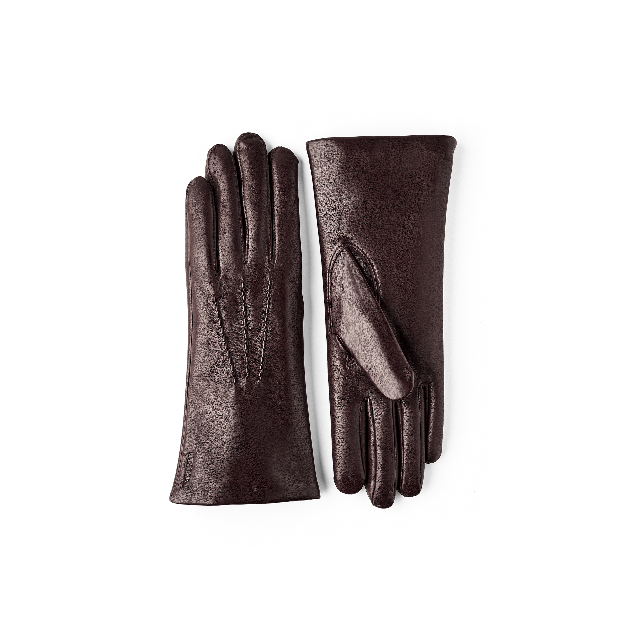 Brown machine-sewn hairsheep leather glove
(1 of 4)