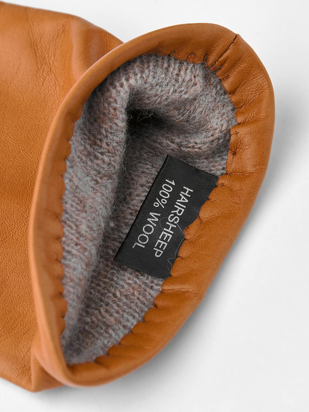 Light brownish-yellow machine-sewn hairsheep leather glove
(4 of 4)