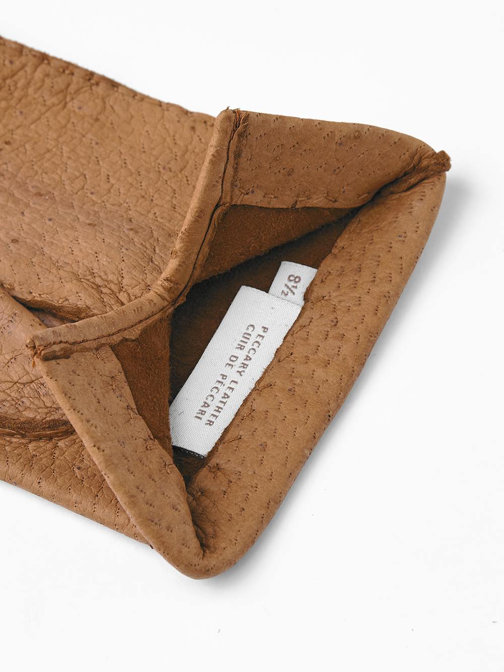 Light brown hand-sewn peccary leather glove
(4 of 4)