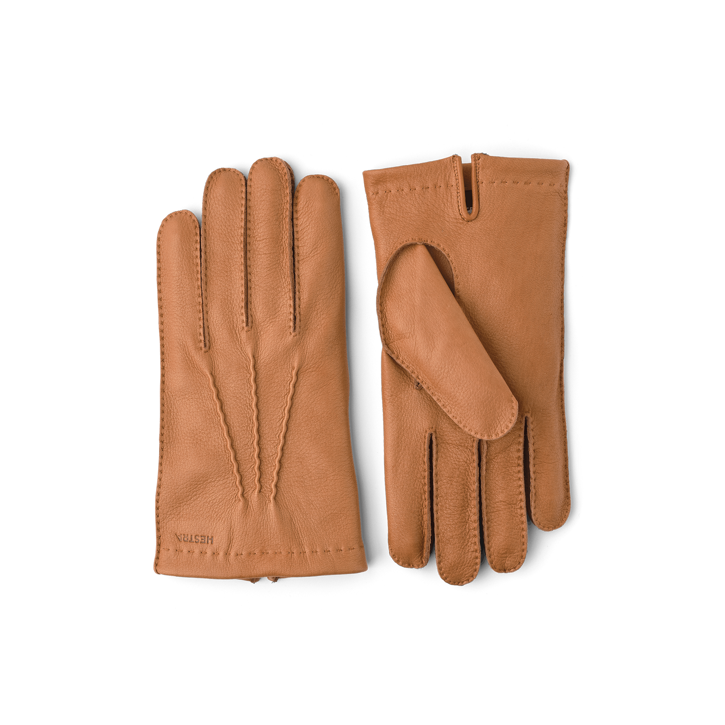Light brown hand-sewn deerskin glove
(1 of 5)