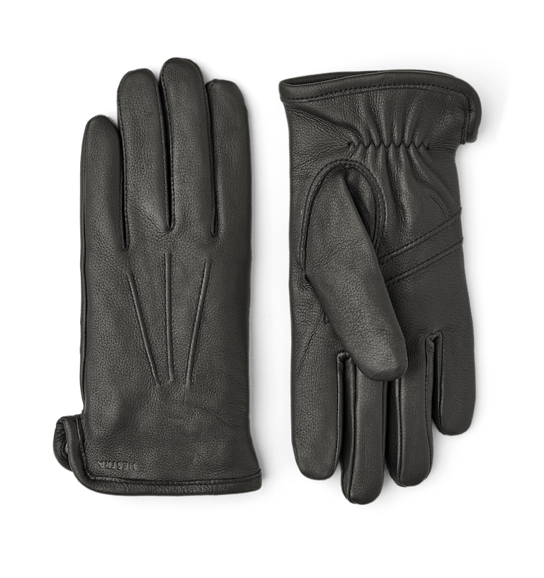 Fleece Lined Gloves Acdyion Genuine Leather Gloves For Men,Winter