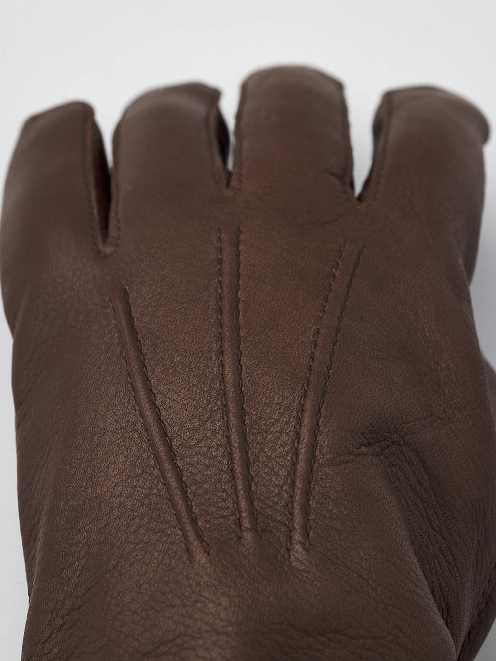 Brown machine-sewn deerskin glove
(2 of 4)