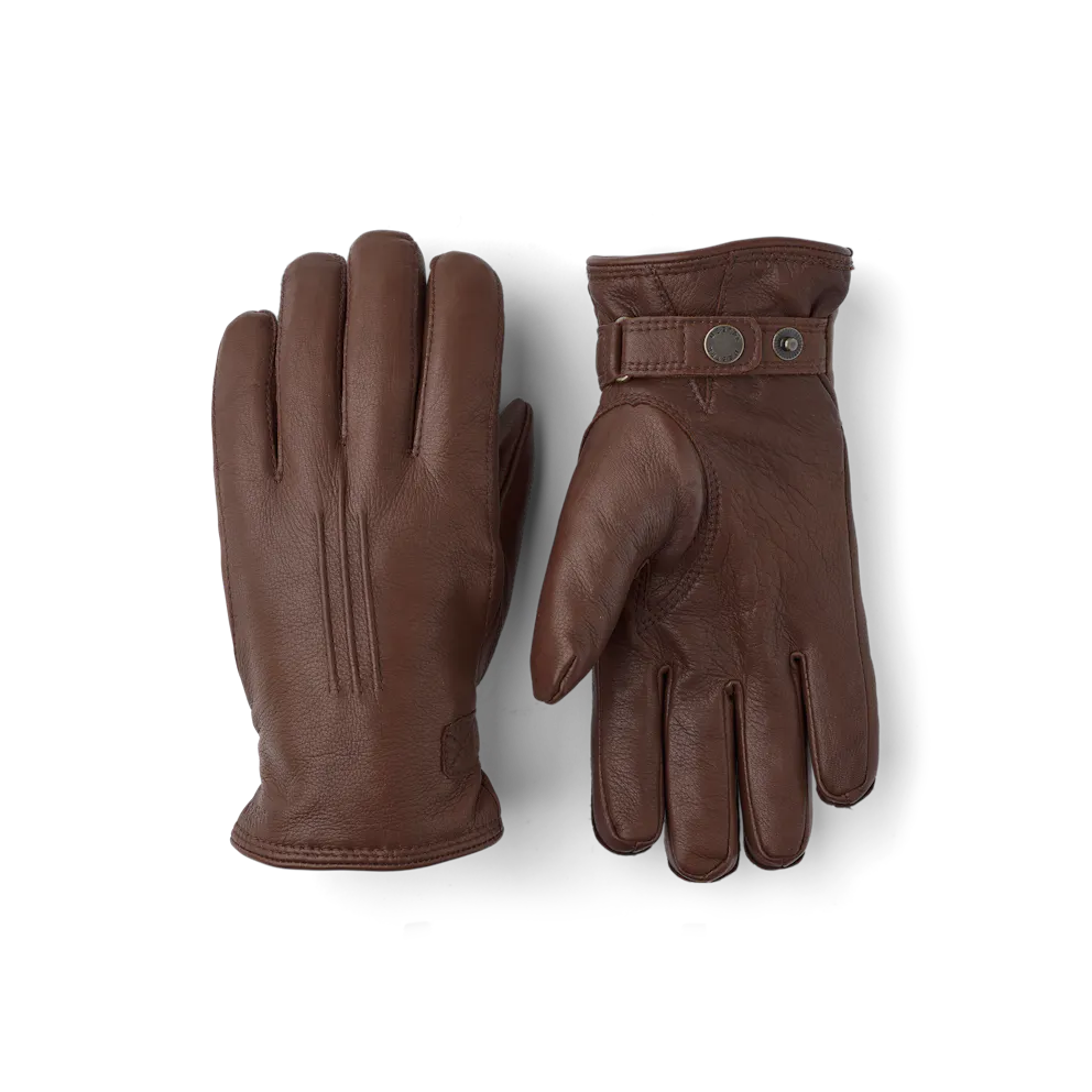 Hestra - Deerskin Lambskin - Chocolate - 12