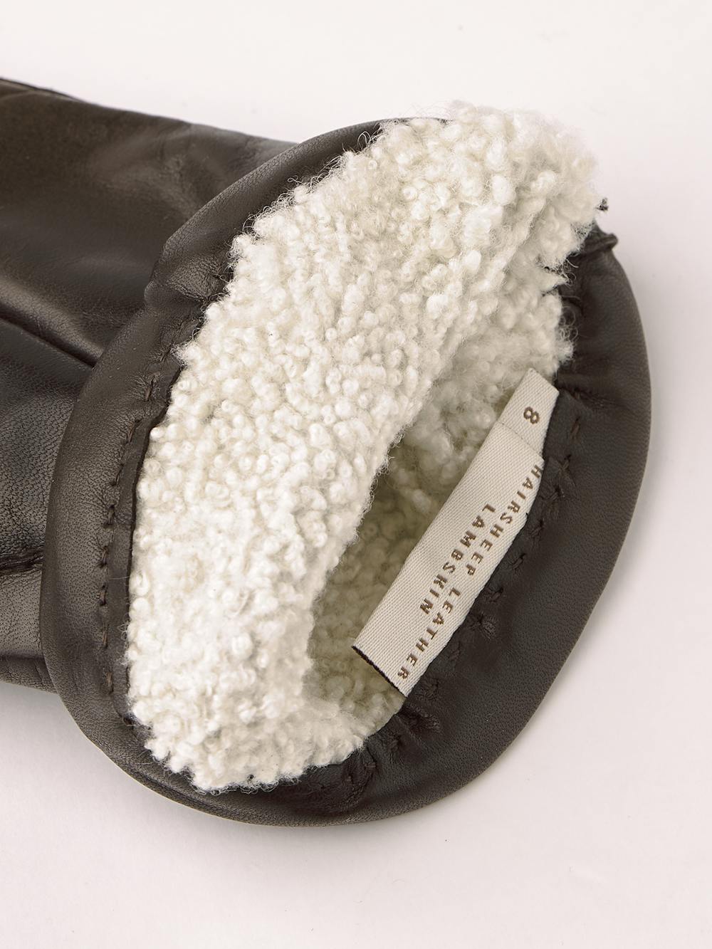 Dark brown hand-sewn hairsheep leather glove
(4 of 4)