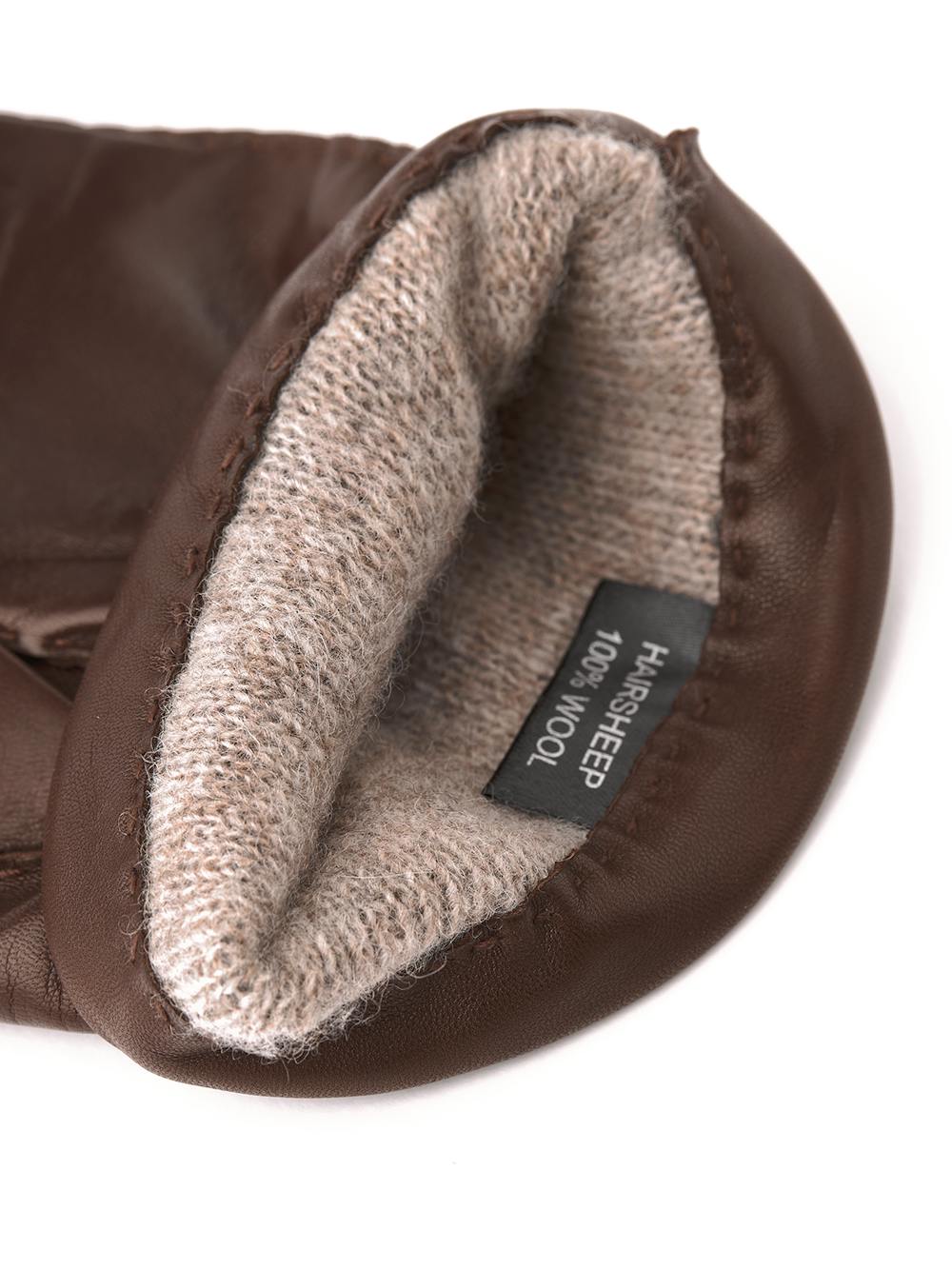 Brown hand-sewn hairsheep leather glove
(4 of 4)