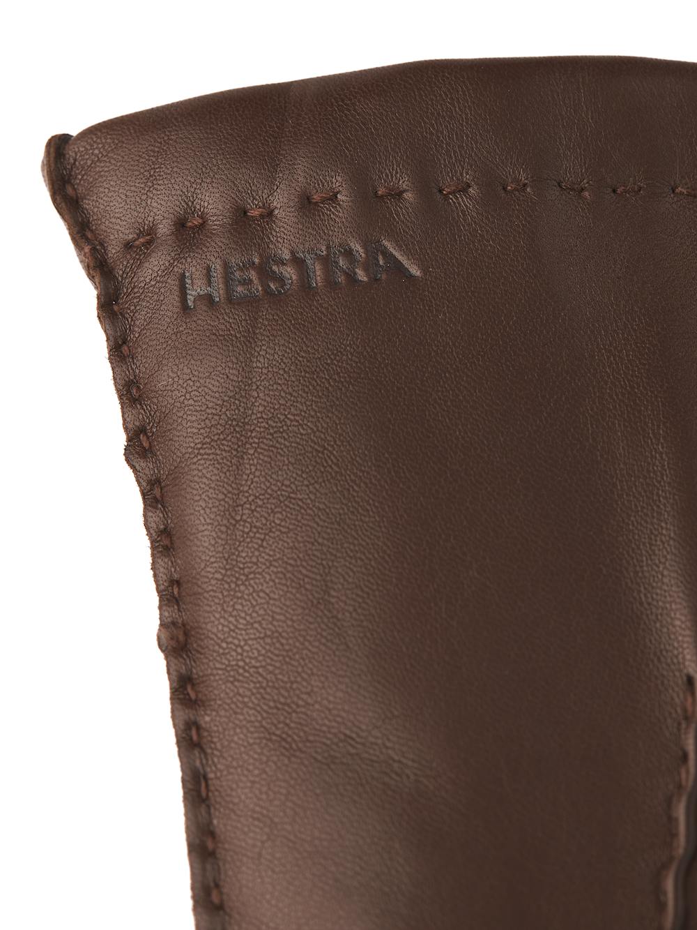 Brown hand-sewn hairsheep leather glove
(2 of 4)