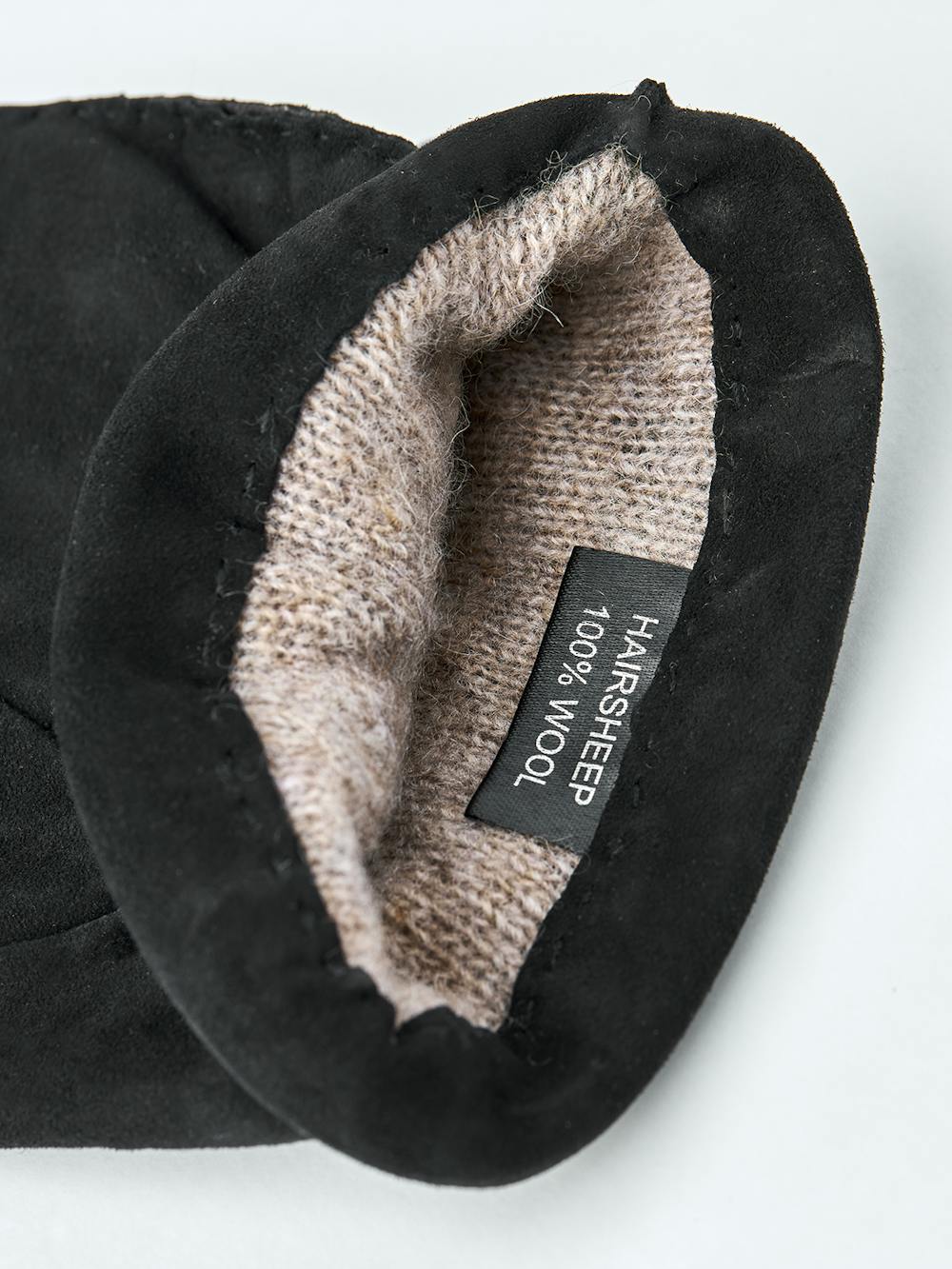 Black hand-sewn suede glove
 (3 of 3)