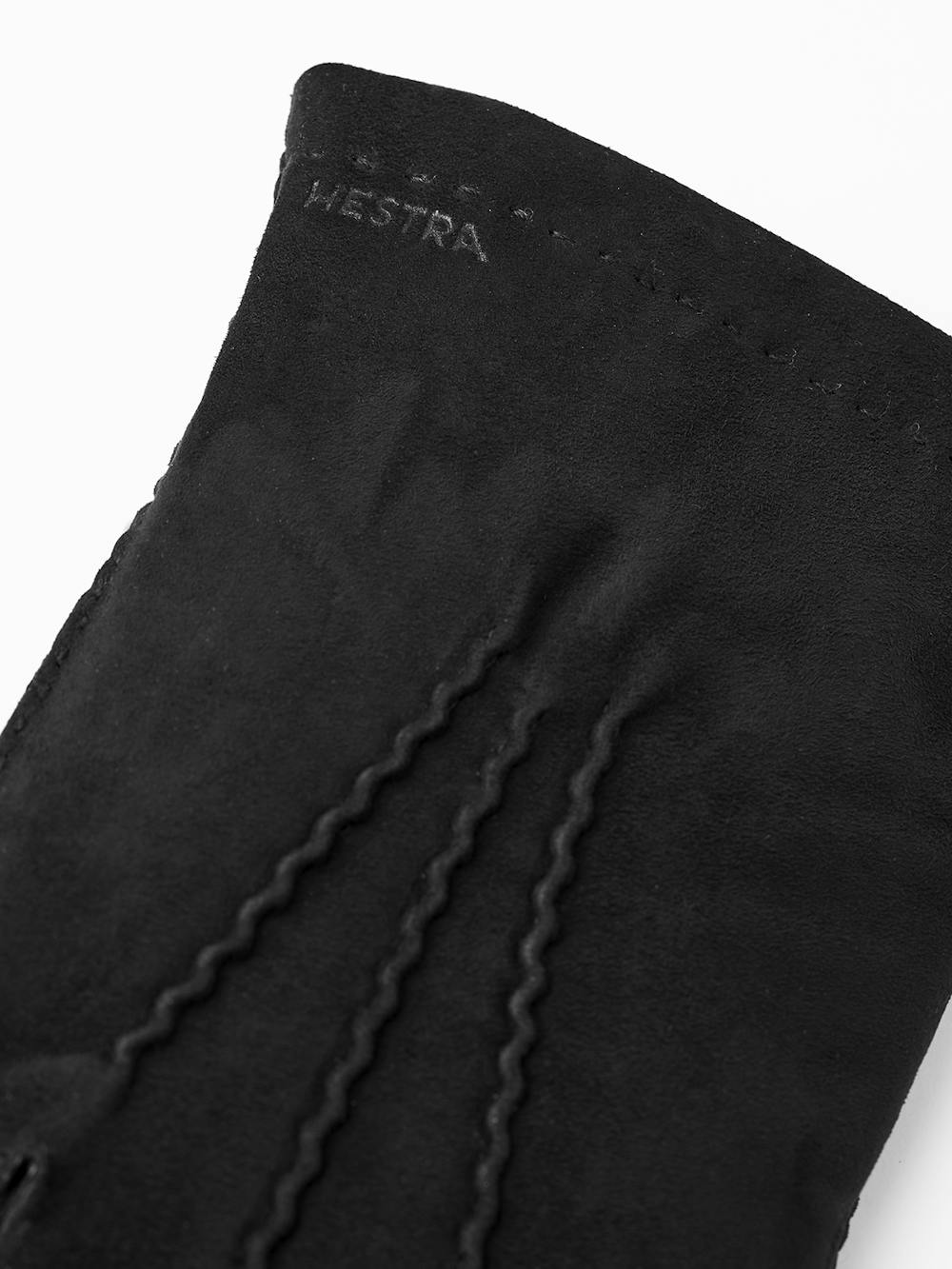 Black hand-sewn suede glove
 (2 of 3)