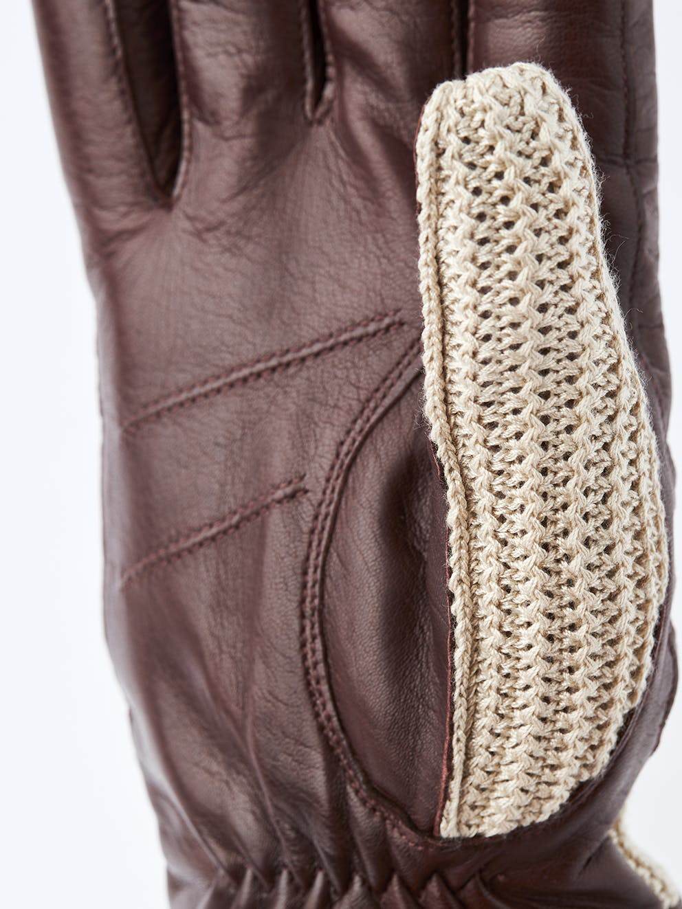 Adam - Chestnut & | Gloves Hestra beige