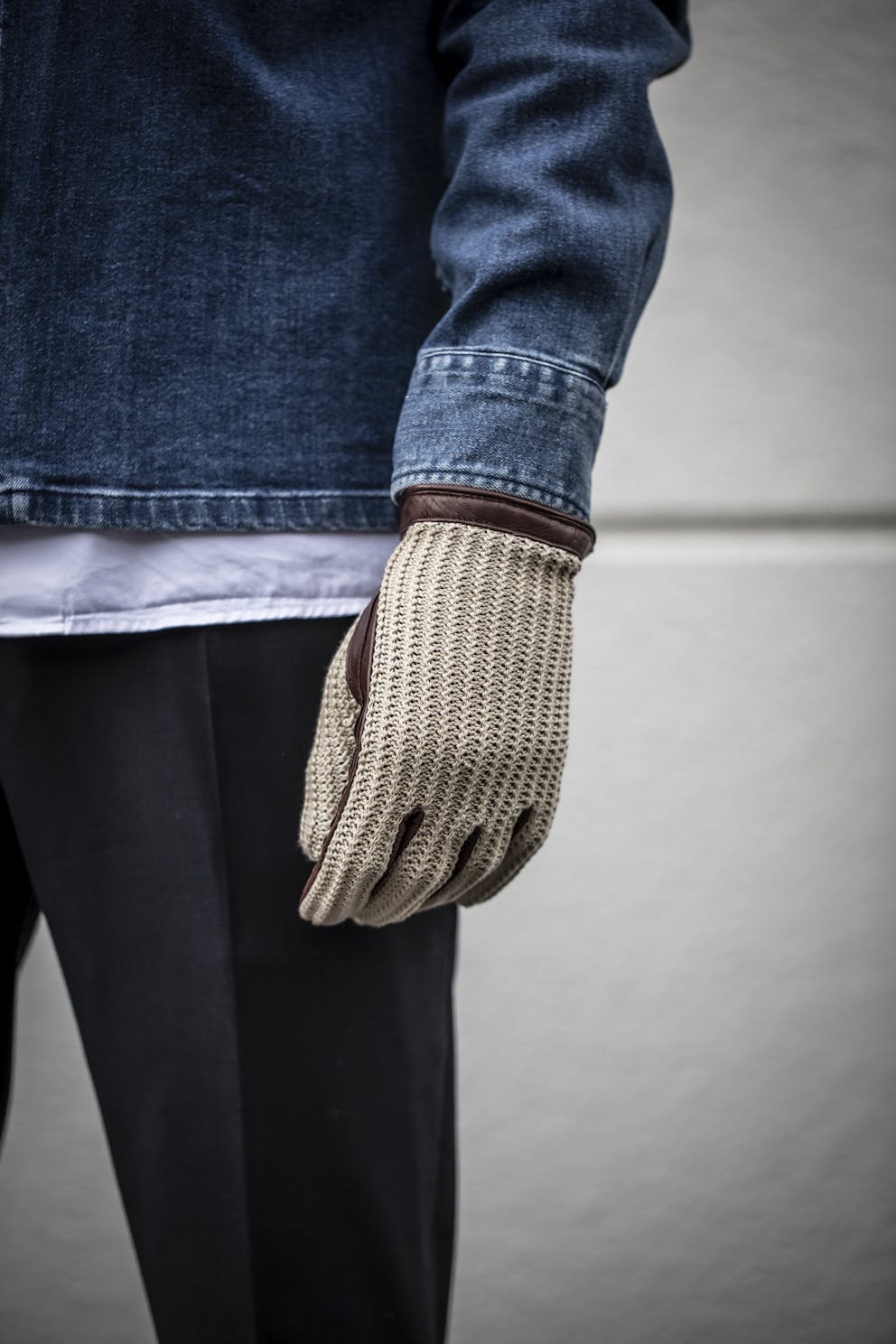 Gloves Adam Hestra & Chestnut - | beige