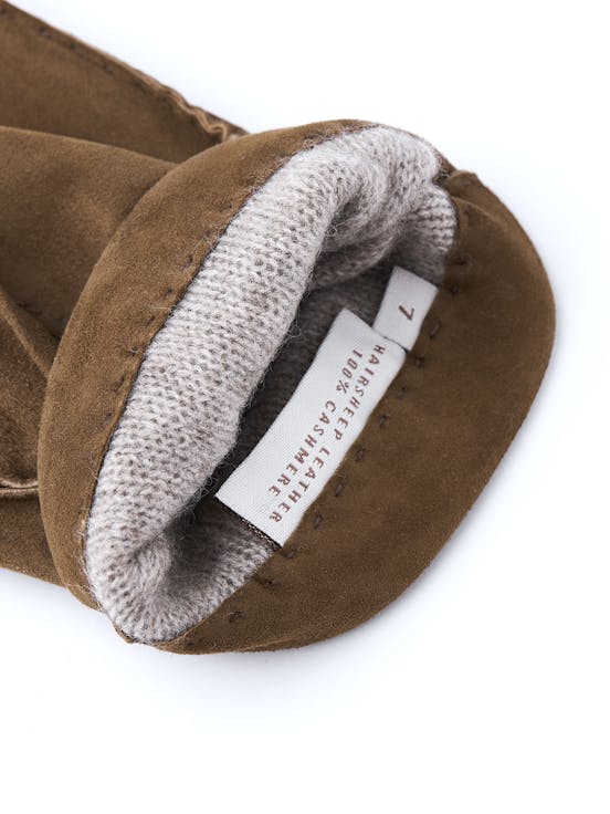 Alternative image for Hairsheep Suede Handsewn Cashmere